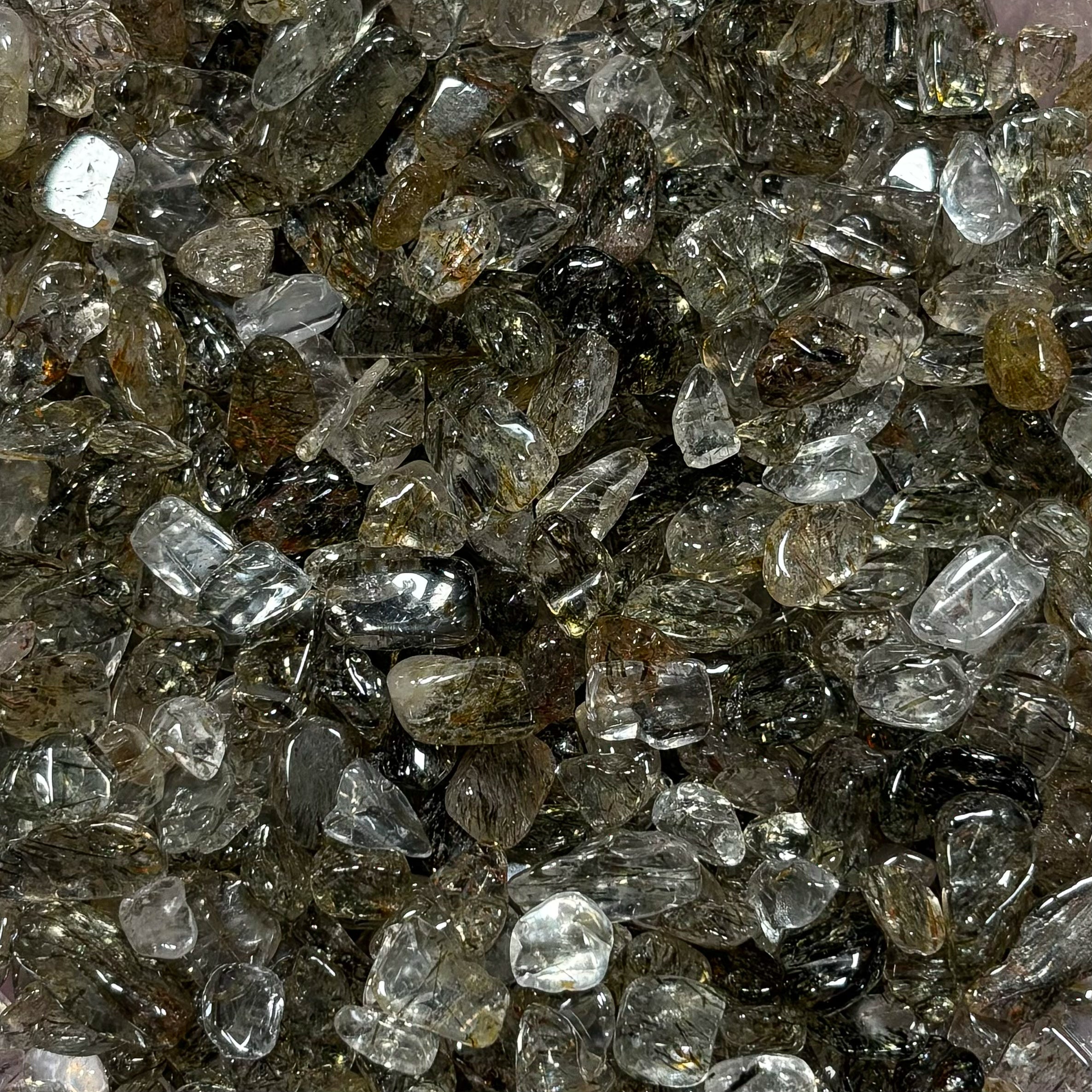 Green Tourmaline Chips
