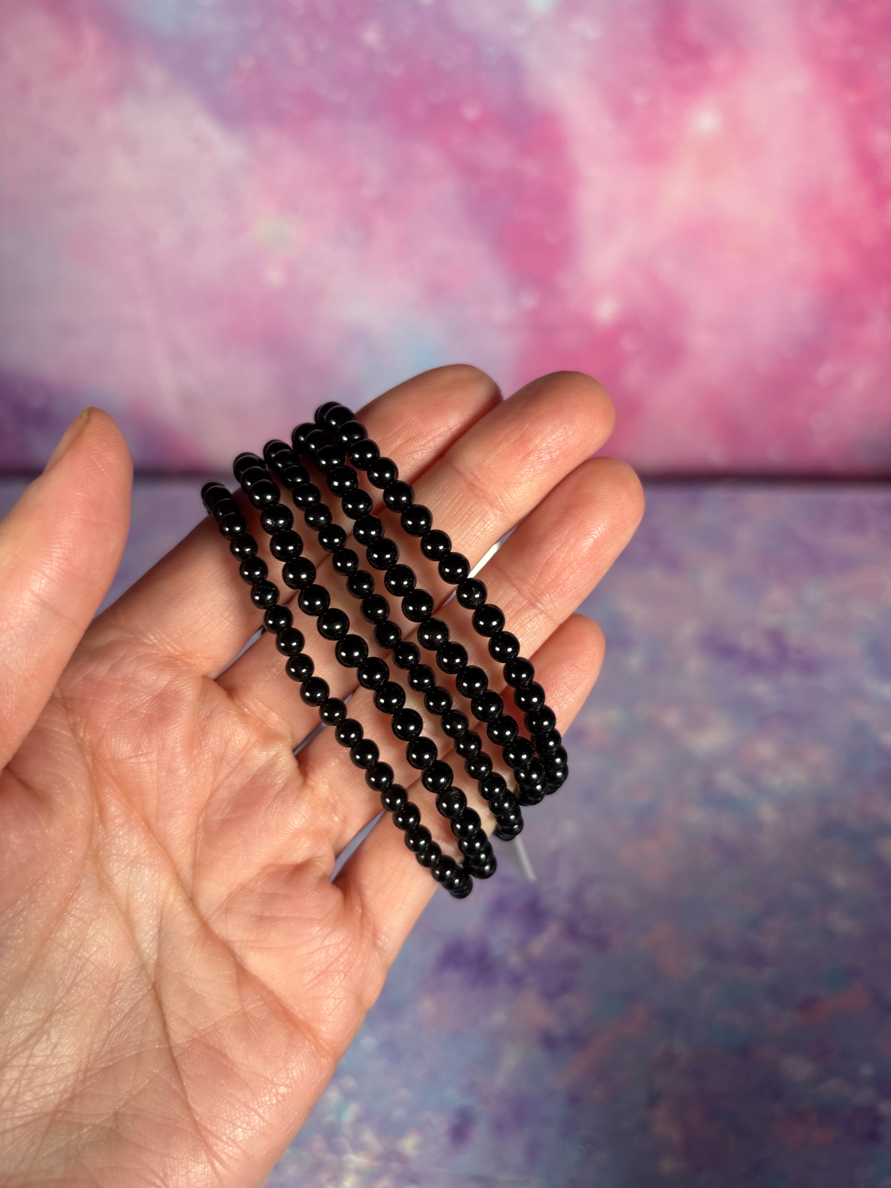BLACK OBSIDIAN BRACELET