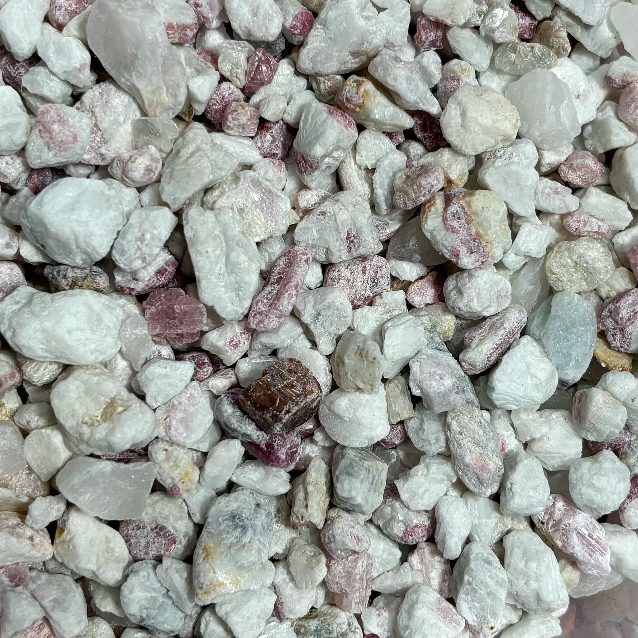 Pink Tourmaline Chips