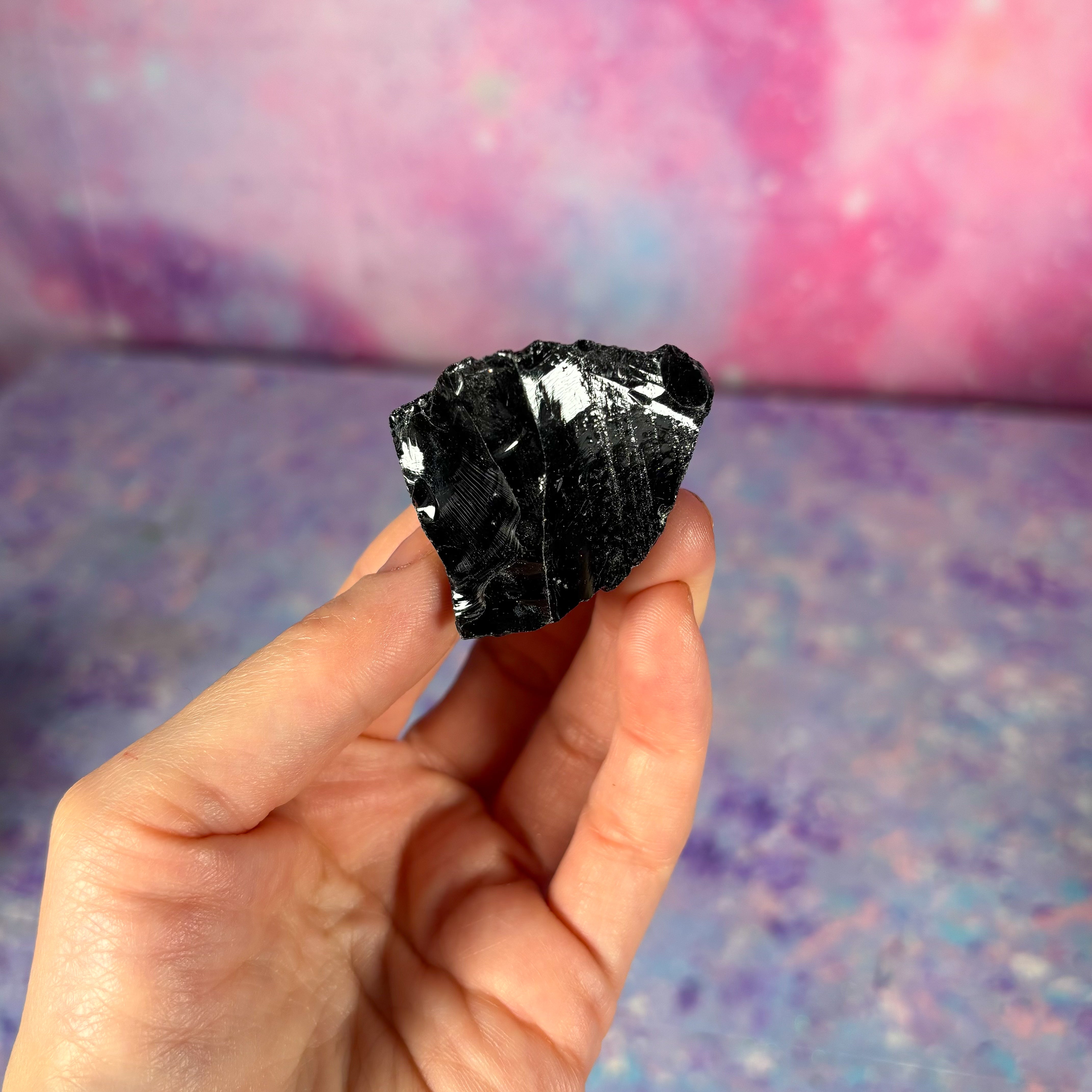 Black Obsidian Raw Med