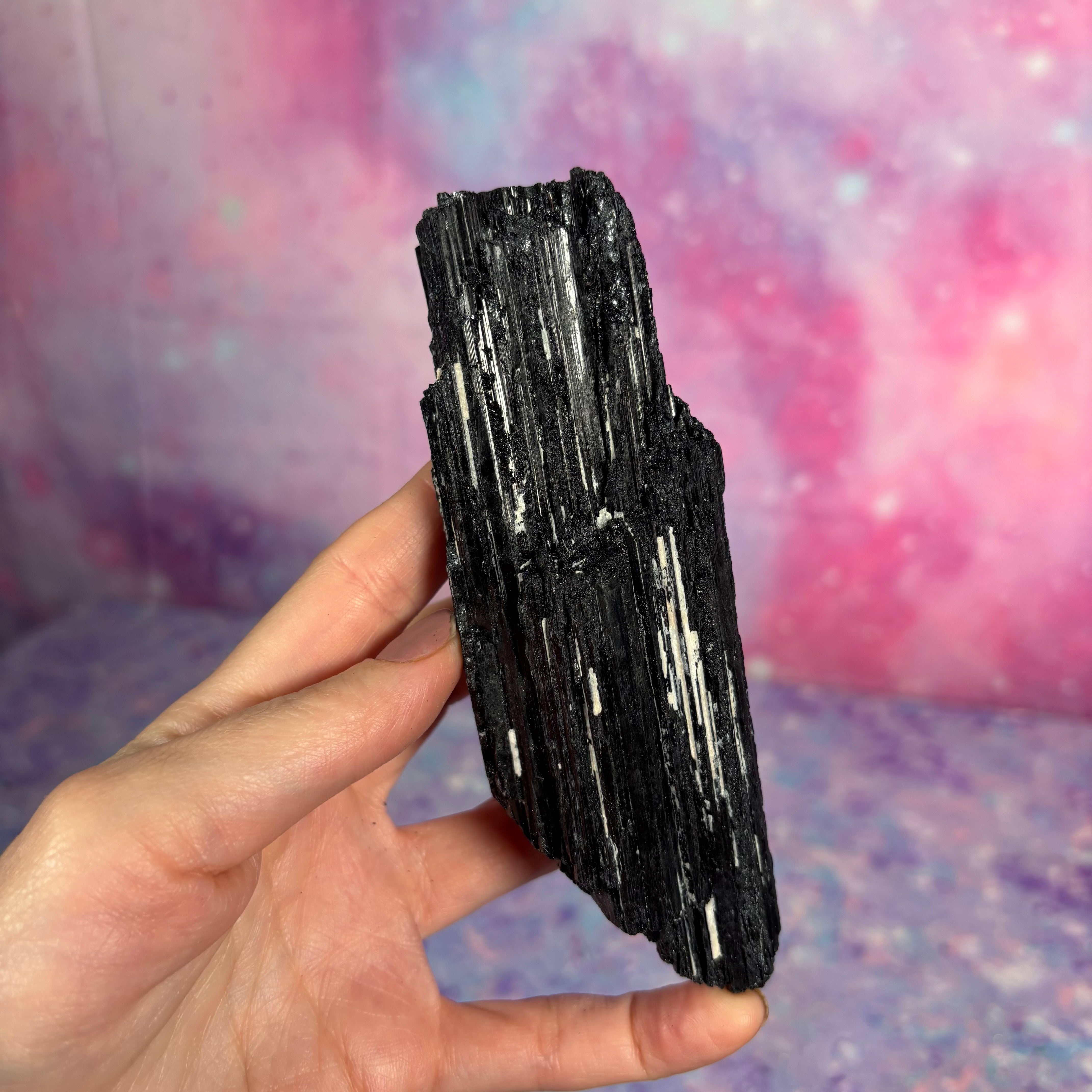 Black Tourmaline Rough Large