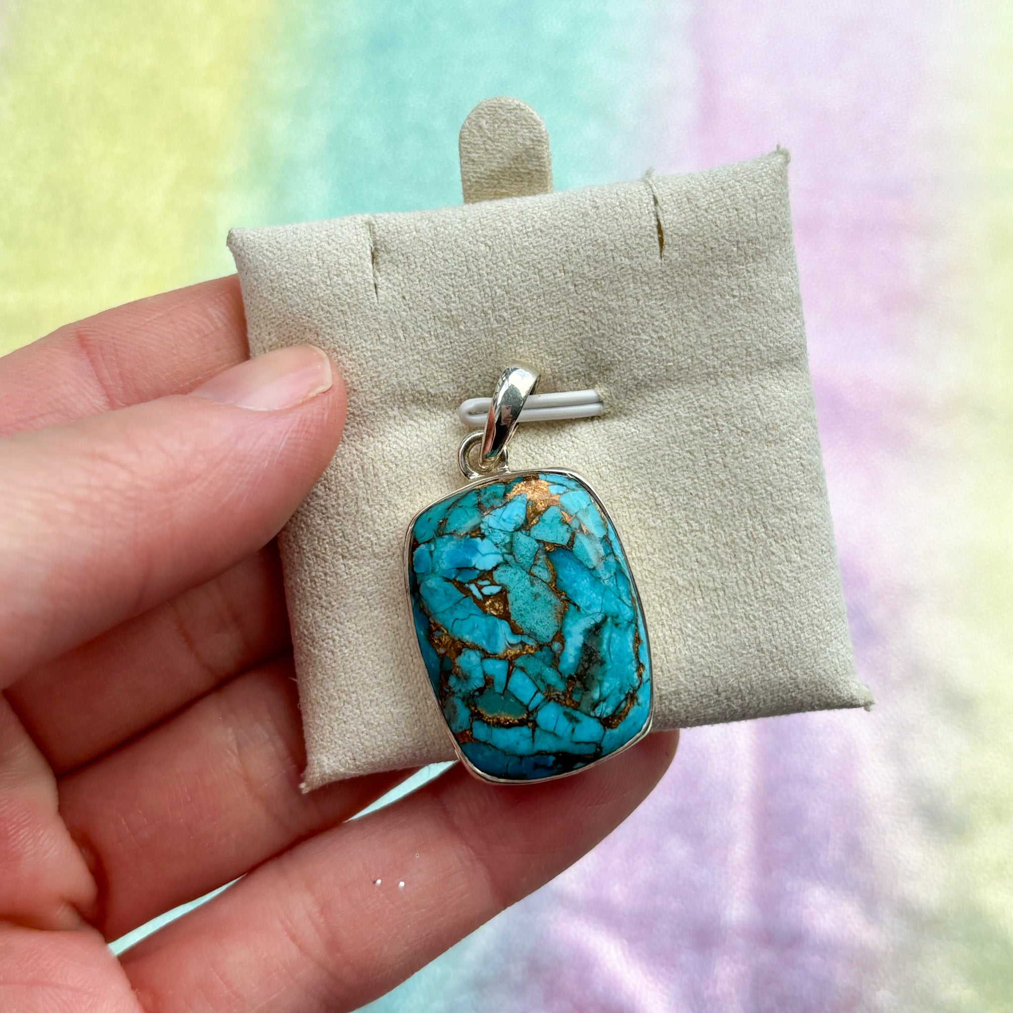 Turquoise Copper Pendants