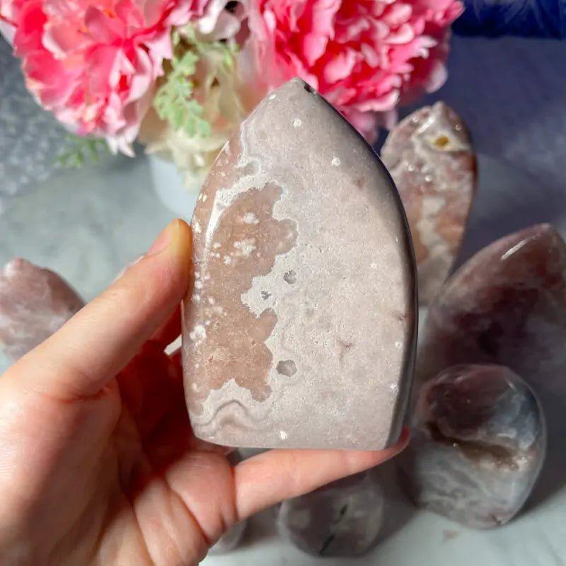 Pink Amethyst Flame (40b)